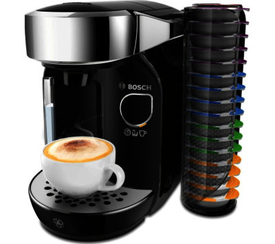 BOSCH  TAS7002GB Caddy Hot Drinks Machine - Black & Chrome